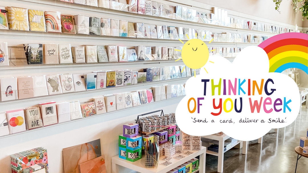 Celebrate Thinking of You Week from Sept. 19-25! Send a card to someone who's been on your mind to spread some love. 