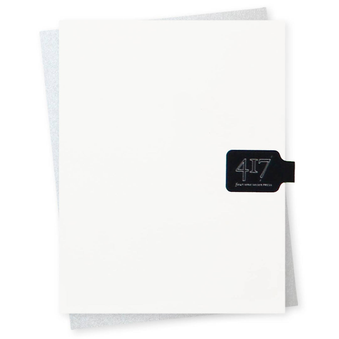 417 Press Card Am I The Asshole Letterpress Card