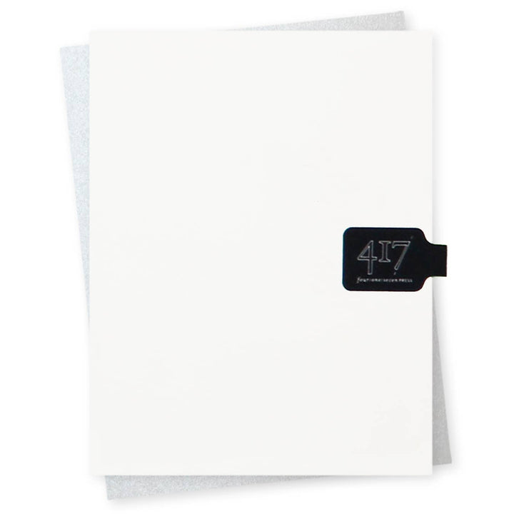 417 Press Card Am I The Asshole Letterpress Card