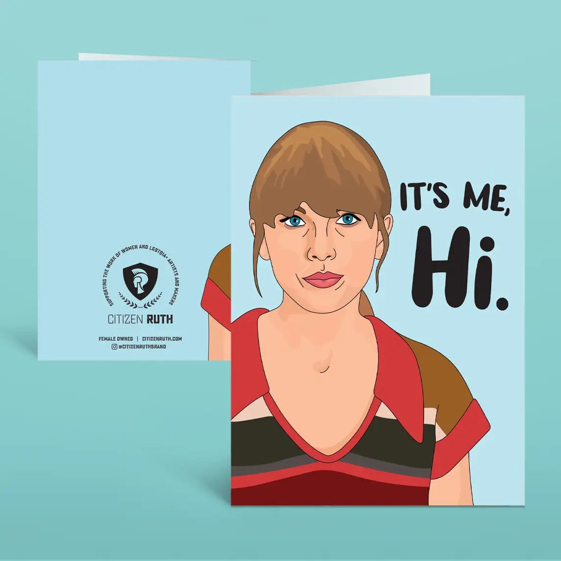 Taylor Swift Birthday Card - Funny Pop Culture Card