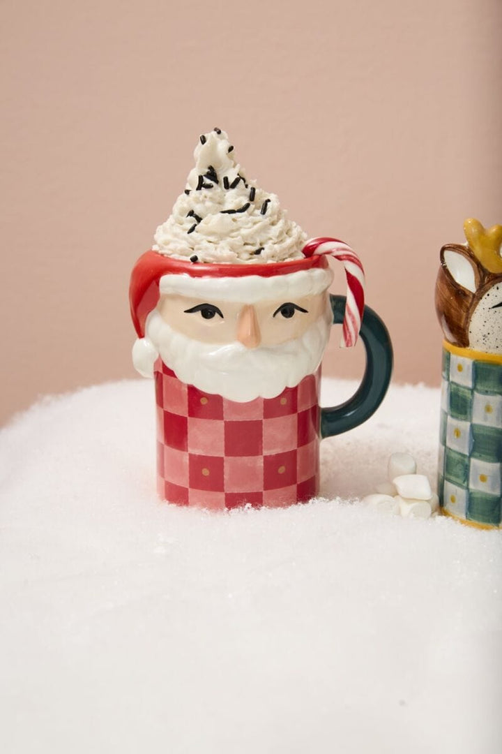 Accent Decor Mug Reindeer Games Mug - Santa Claus