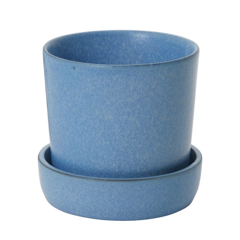 Accent Decor Plants 5.25" x 5" Watson Pot Blue