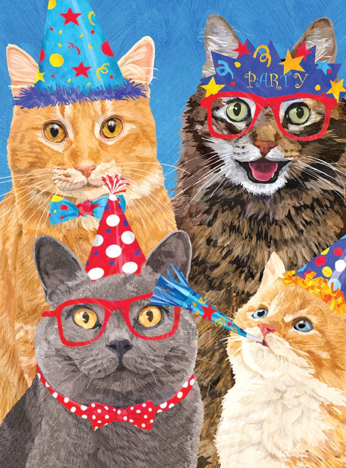 Allport Card Cat Party Birthday Card