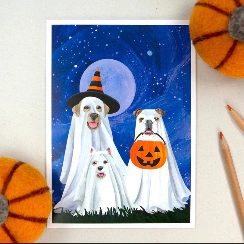 Allport Holiday Dog's Howloween Card