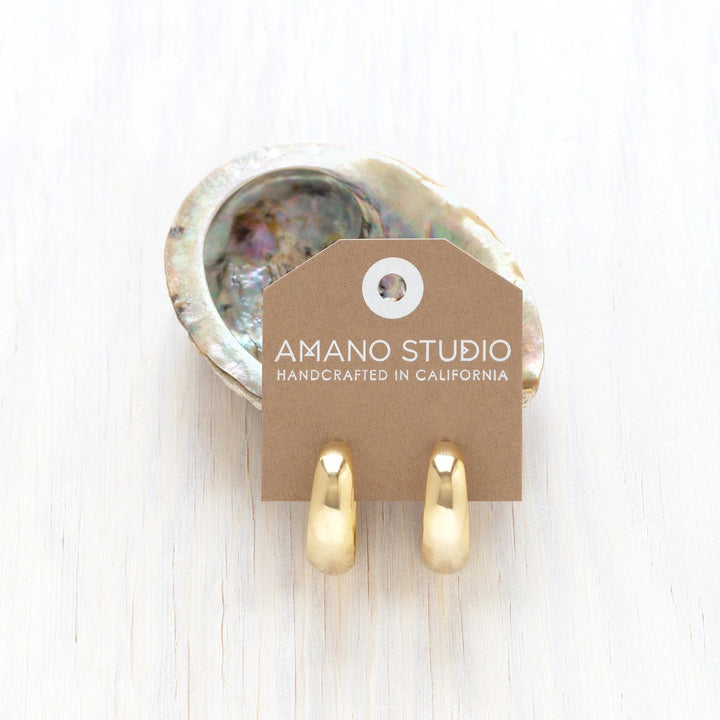 Amano Studio Earrings Angie Vintage Hoop Earrings