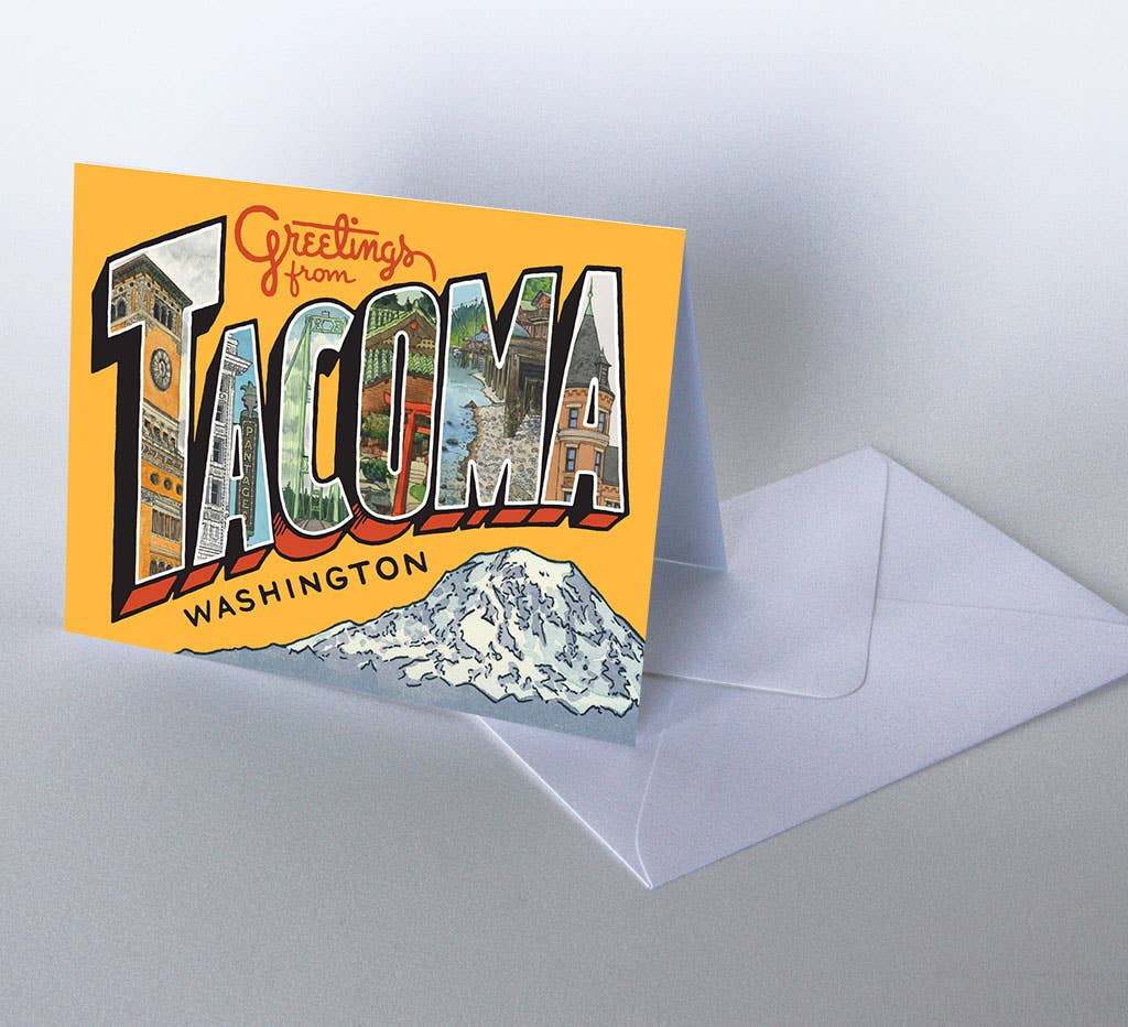 Anagram Press Cards Individual Card Greetings From Tacoma Card