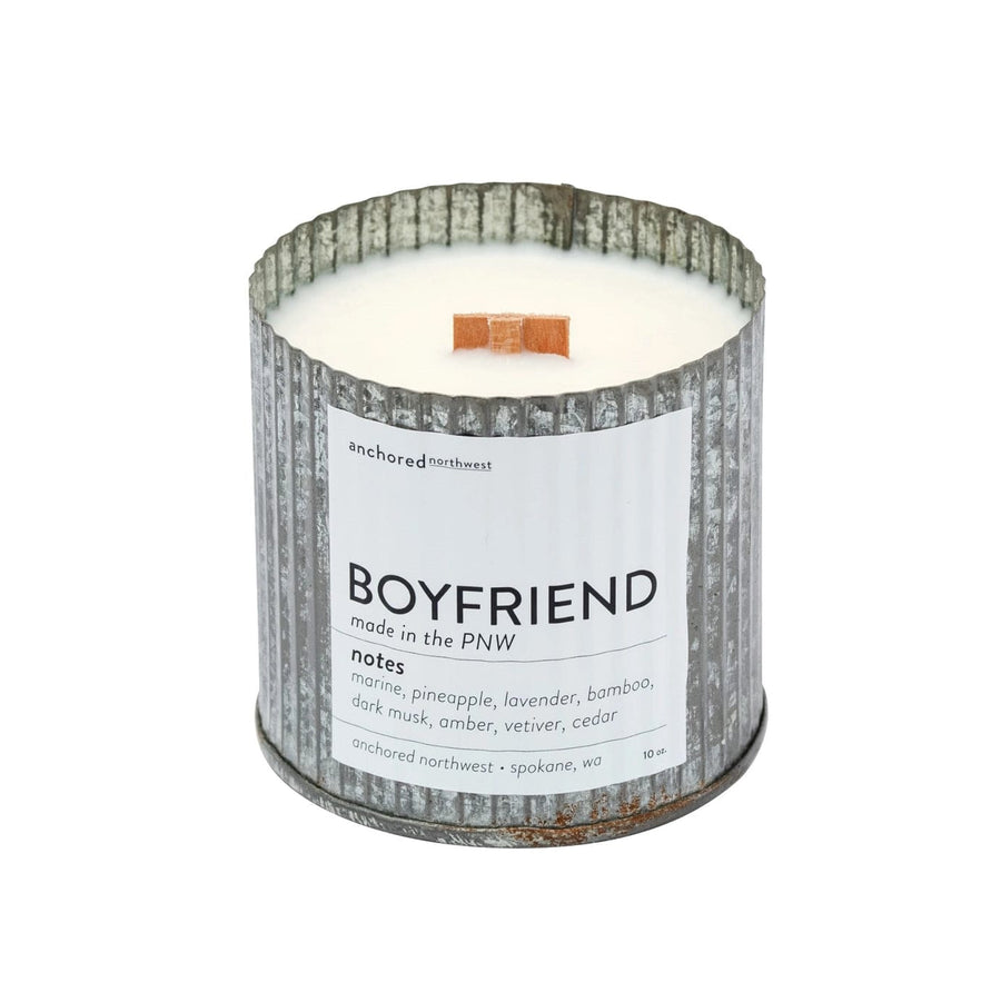 Anchored Northwest Candle Boyfriend Wood Wick Soy Candle
