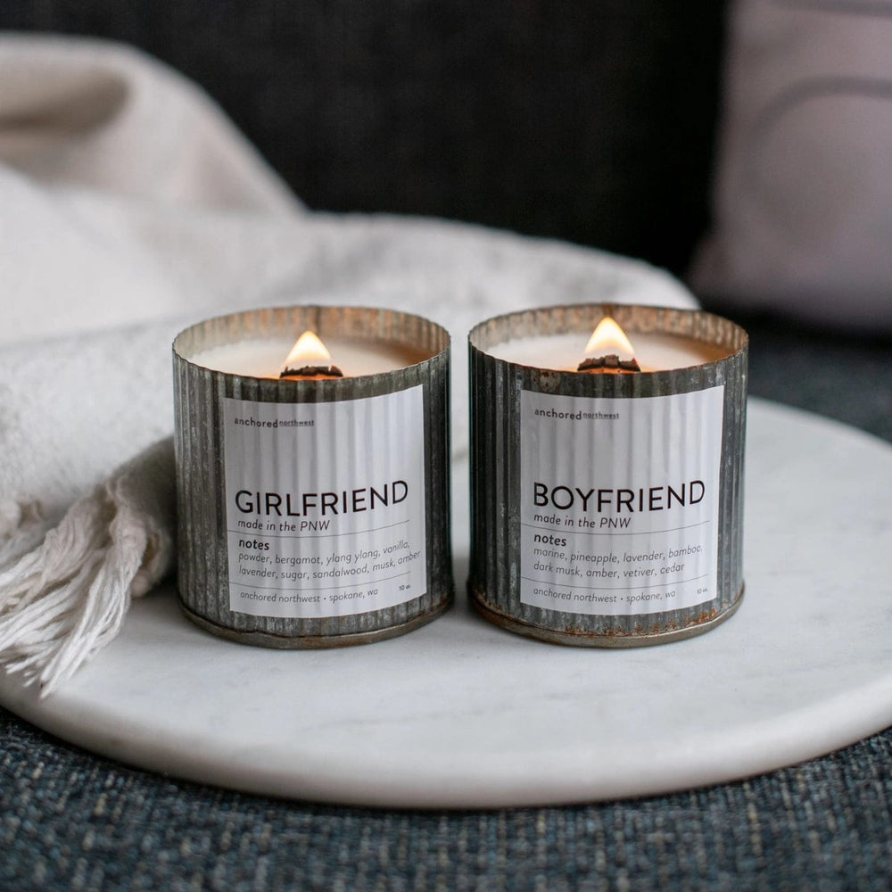 Anchored Northwest Candle Girlfriend Wood Wick Soy Candle