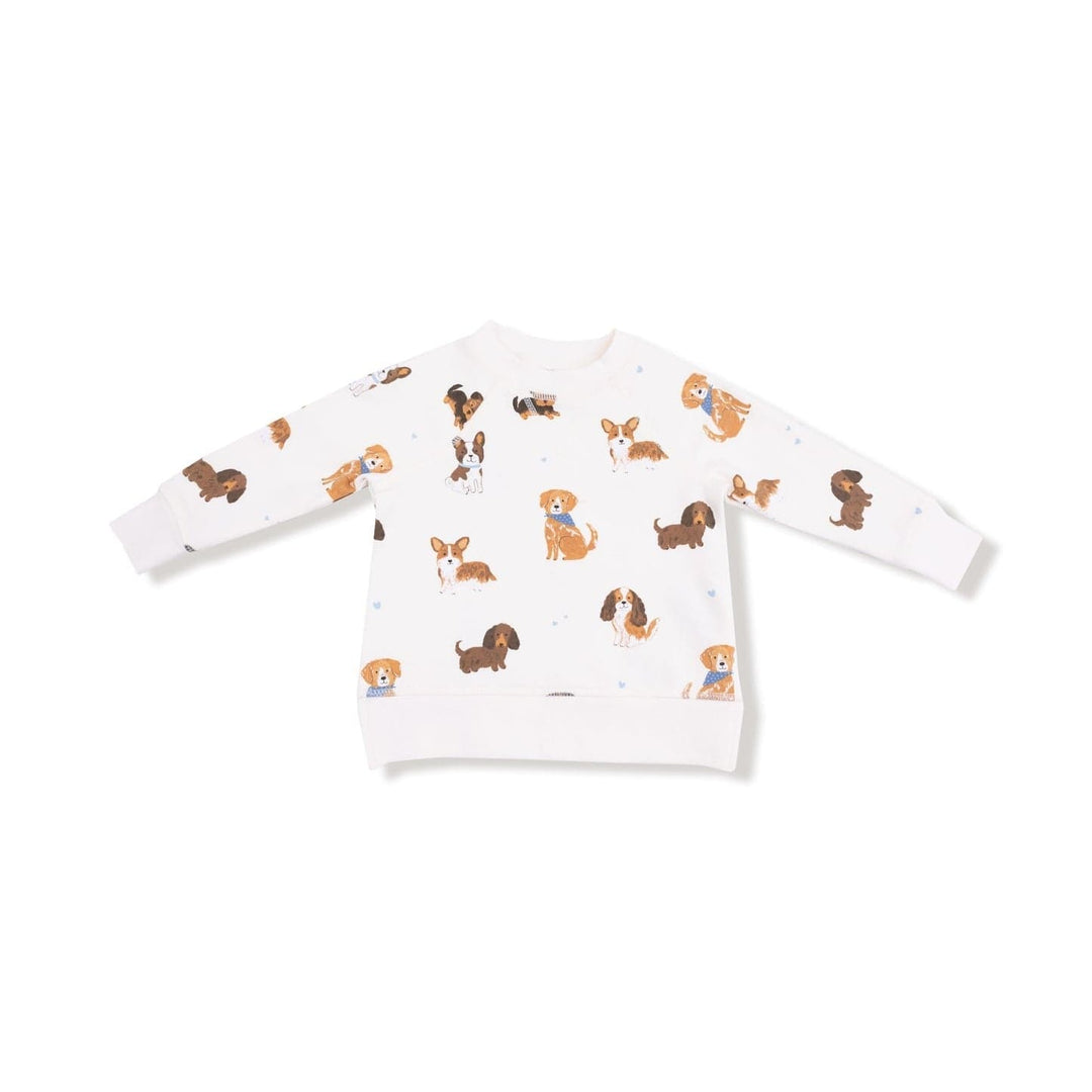 Angel Dear Baby Best Friend Dogs - Uni - Raglan Sweatshirt and Jogger Set