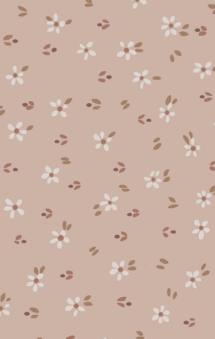 Angel Dear Baby Carrie Floral Pink - Bamboo - 2 Way Zipper Romper