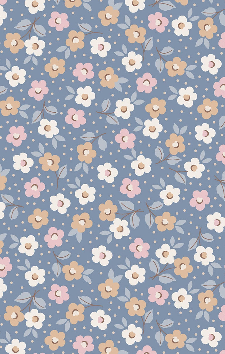 Angel Dear Baby Country Calico - 2 Way Zipper Ruffle Back Footie