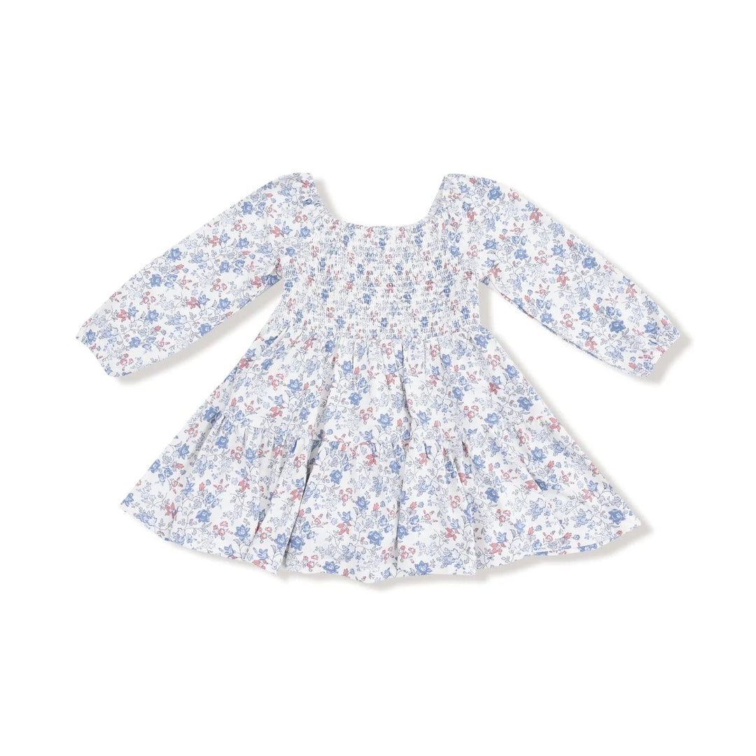 Angel Dear Baby Country Girl Floral - Cap Sleeve Dress + Bamboo Legging