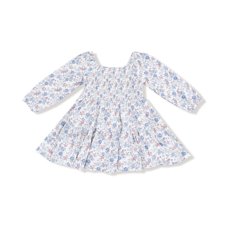 Angel Dear Baby Country Girl Floral - Cap Sleeve Dress + Bamboo Legging