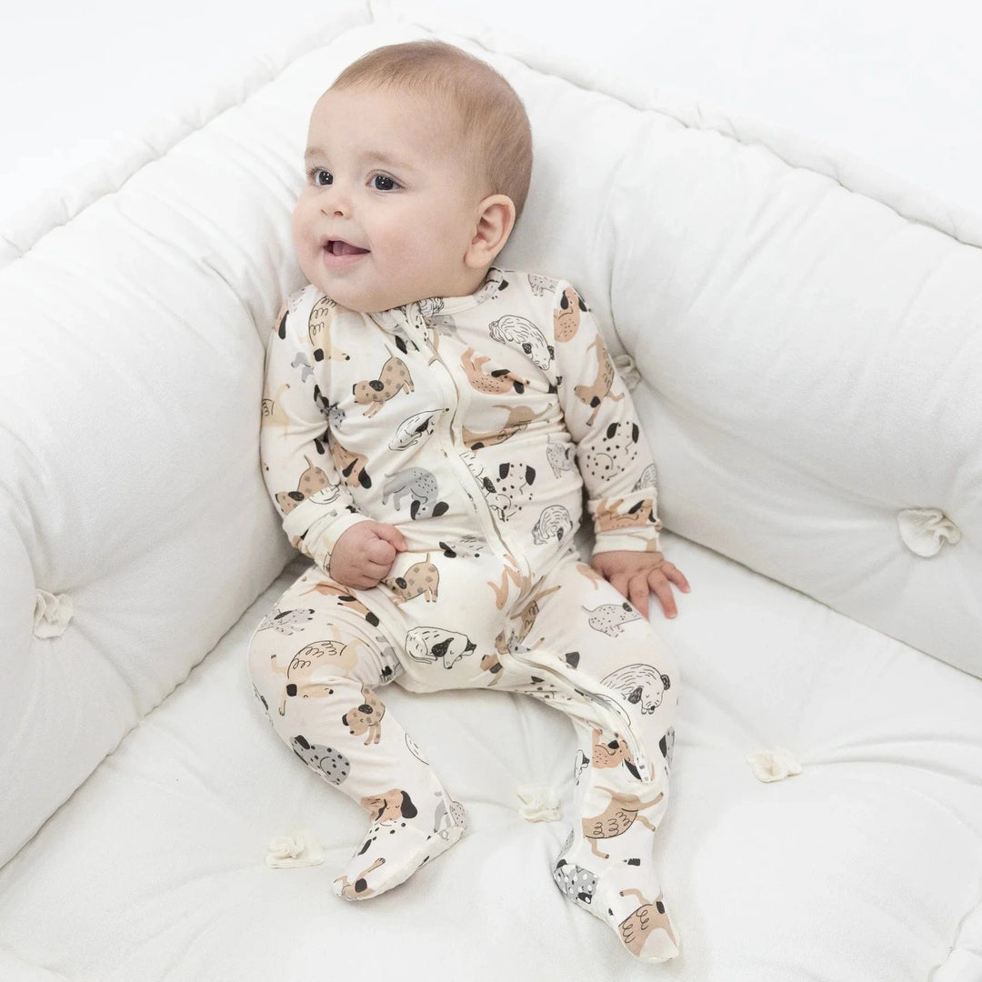 Angel Dear Baby Cozy Pups - 2 Way Zipper Footie