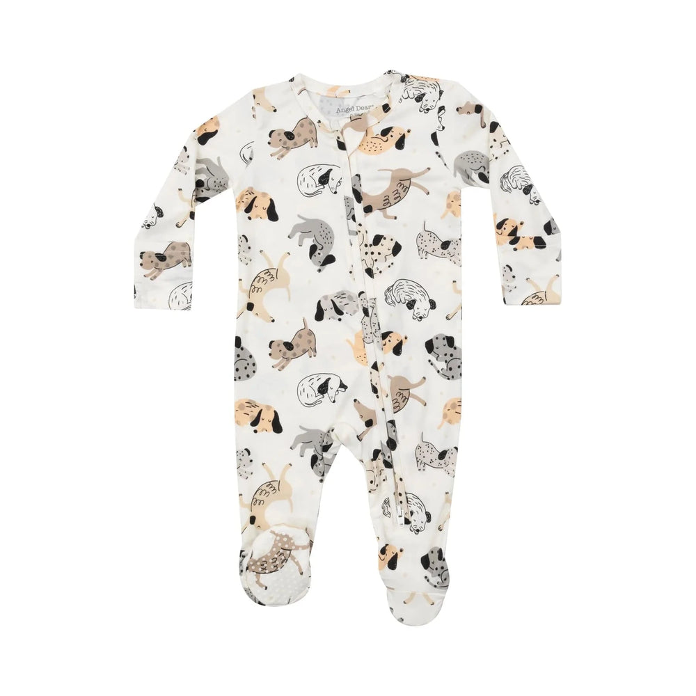 Angel Dear Baby Cozy Pups - 2 Way Zipper Footie