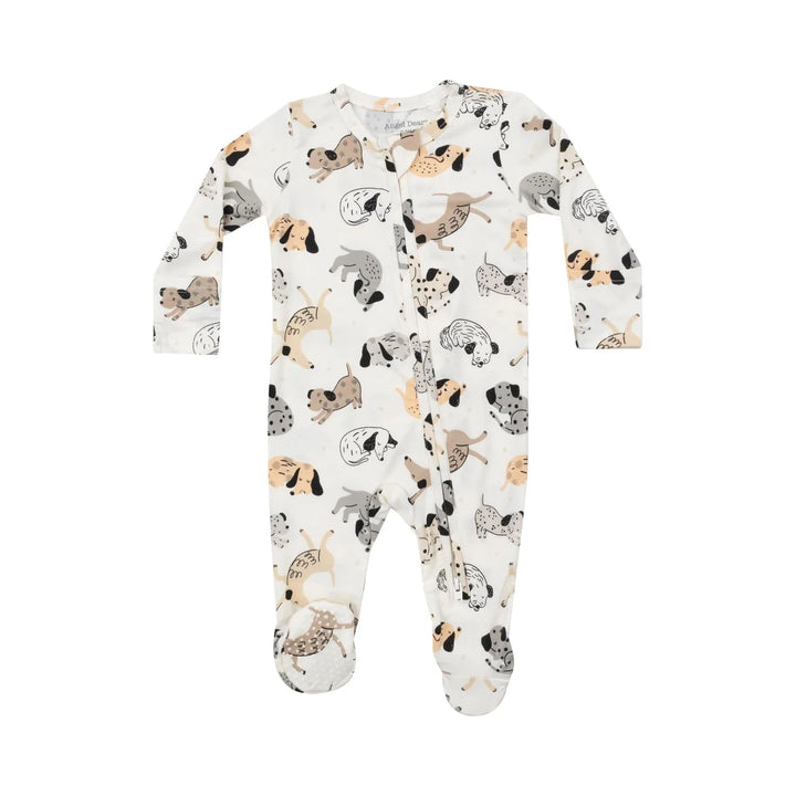 Angel Dear Baby Cozy Pups - 2 Way Zipper Footie
