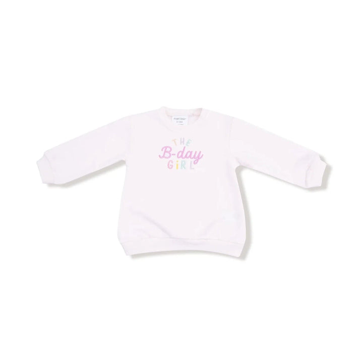 Angel Dear Baby Oversized Sweatshirt - Birthday Girl