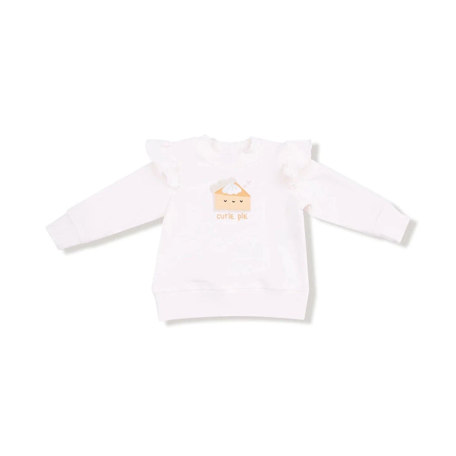 Angel Dear Baby Ruffle Sweatshirt - Cutie Pie