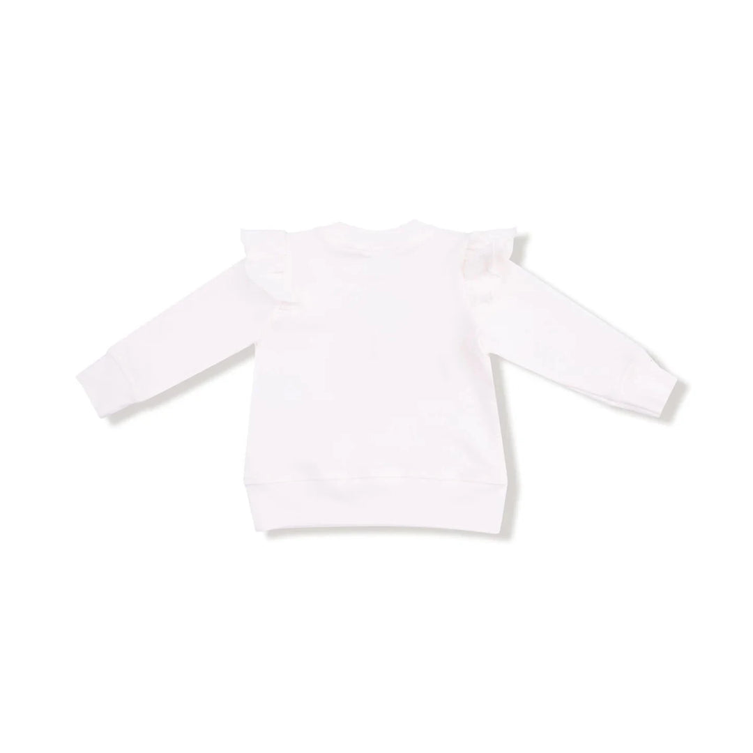 Angel Dear Baby Ruffle Sweatshirt - Cutie Pie
