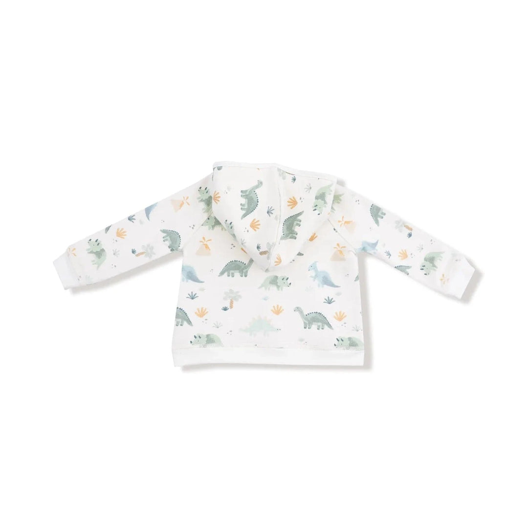 Angel Dear Baby Soft Dinos - Green - Zip Hoodie and Jogger Set