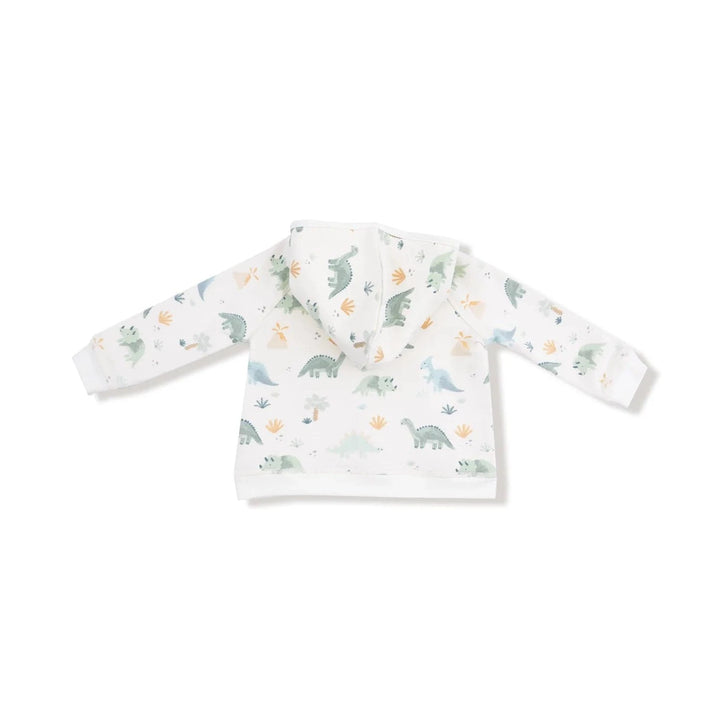 Angel Dear Baby Soft Dinos - Green - Zip Hoodie and Jogger Set