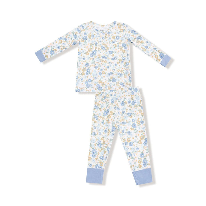 Angel Dear Baby Sweet Rose Calico - Long Sleeve Loungewear Set