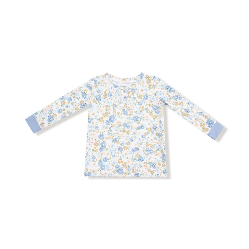 Angel Dear Baby Sweet Rose Calico - Long Sleeve Loungewear Set