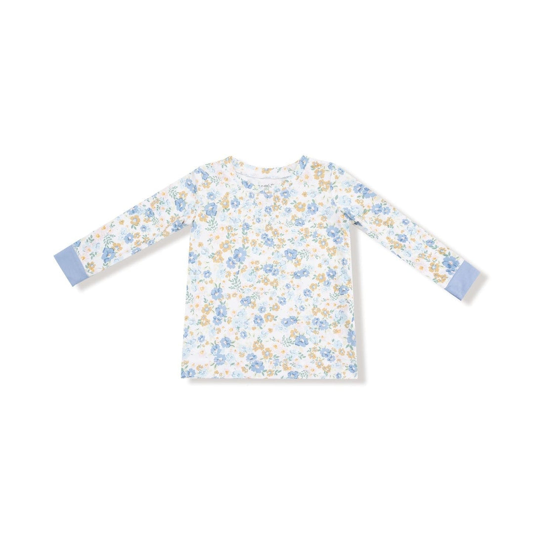 Angel Dear Baby Sweet Rose Calico - Long Sleeve Loungewear Set