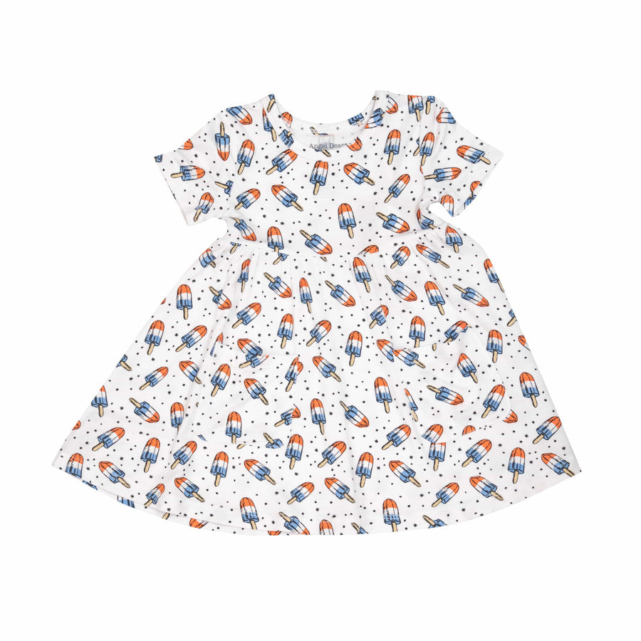 Angel Dear Baby & Toddler Dresses Astropops Twirly S/s Dress