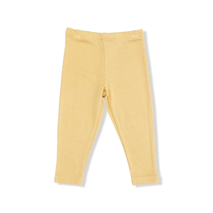 Angel Dear Baby Winter Dandelions - Ladder Trim Dress and Ribbed Leggings