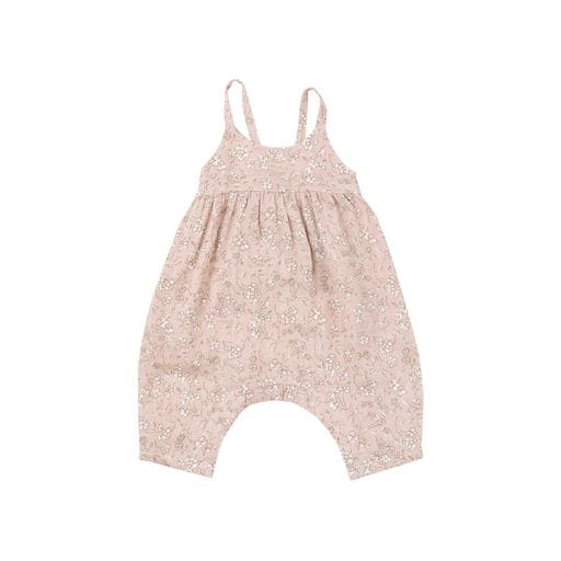Angel Dear Jumpsuits & Rompers Baby's Breath Floral Tie Back Romper