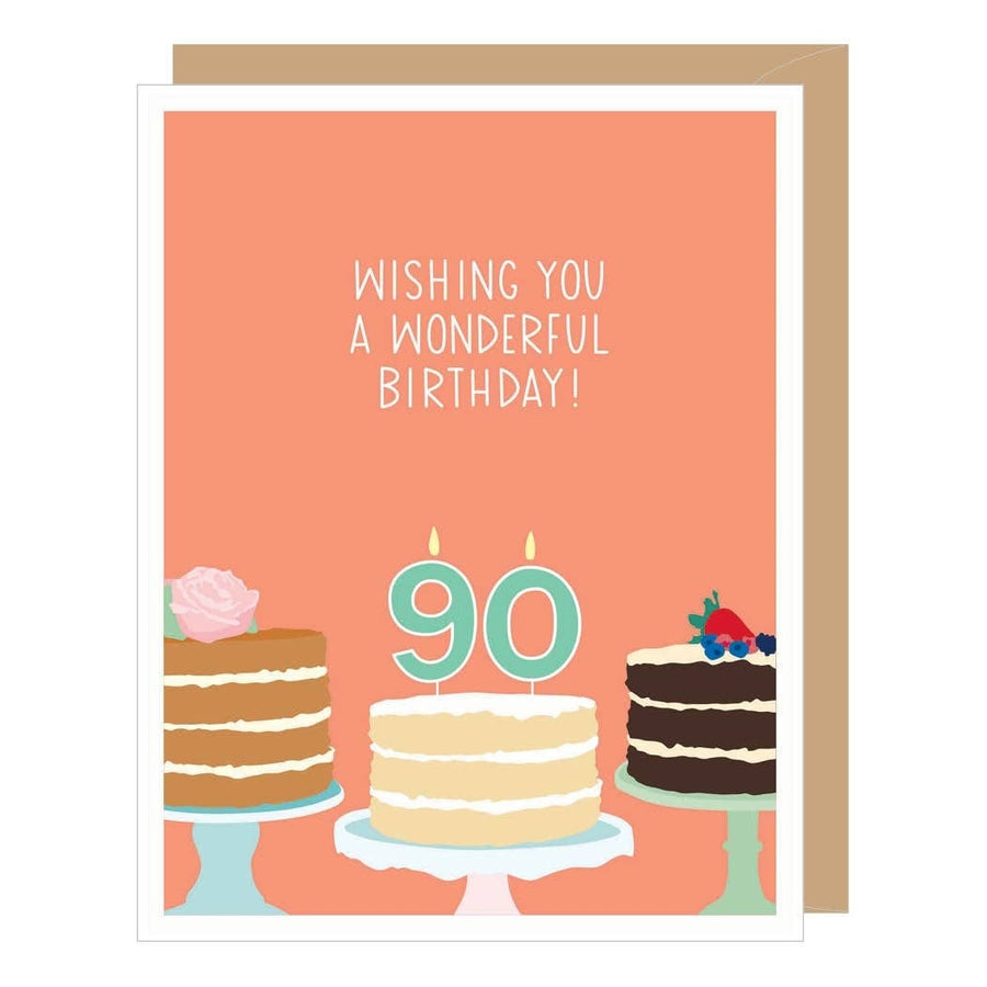 Apartment 2 Cards Card Number 90 Birthday Card
