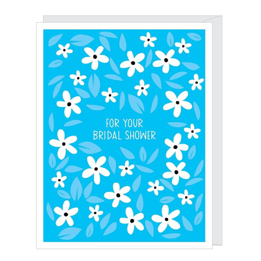 Apartment 2 Cards Card Periwinkle Bridal Shower Card