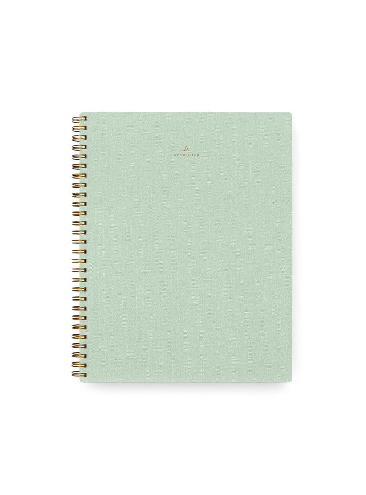 Appointed Notebook Mineral Green Appointed The Notebook - Lined