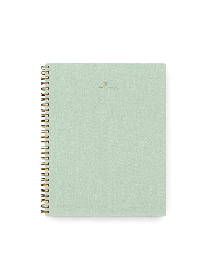 Appointed Notebook Mineral Green Appointed The Notebook - Lined
