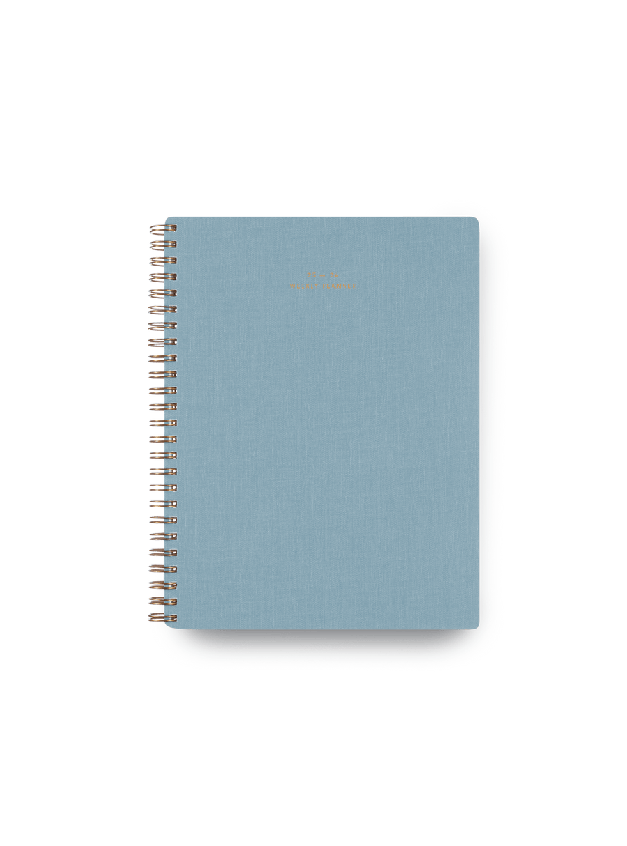 Appointed paper Chambray Blue 25-26 Weekly Grid Planner | Appointed