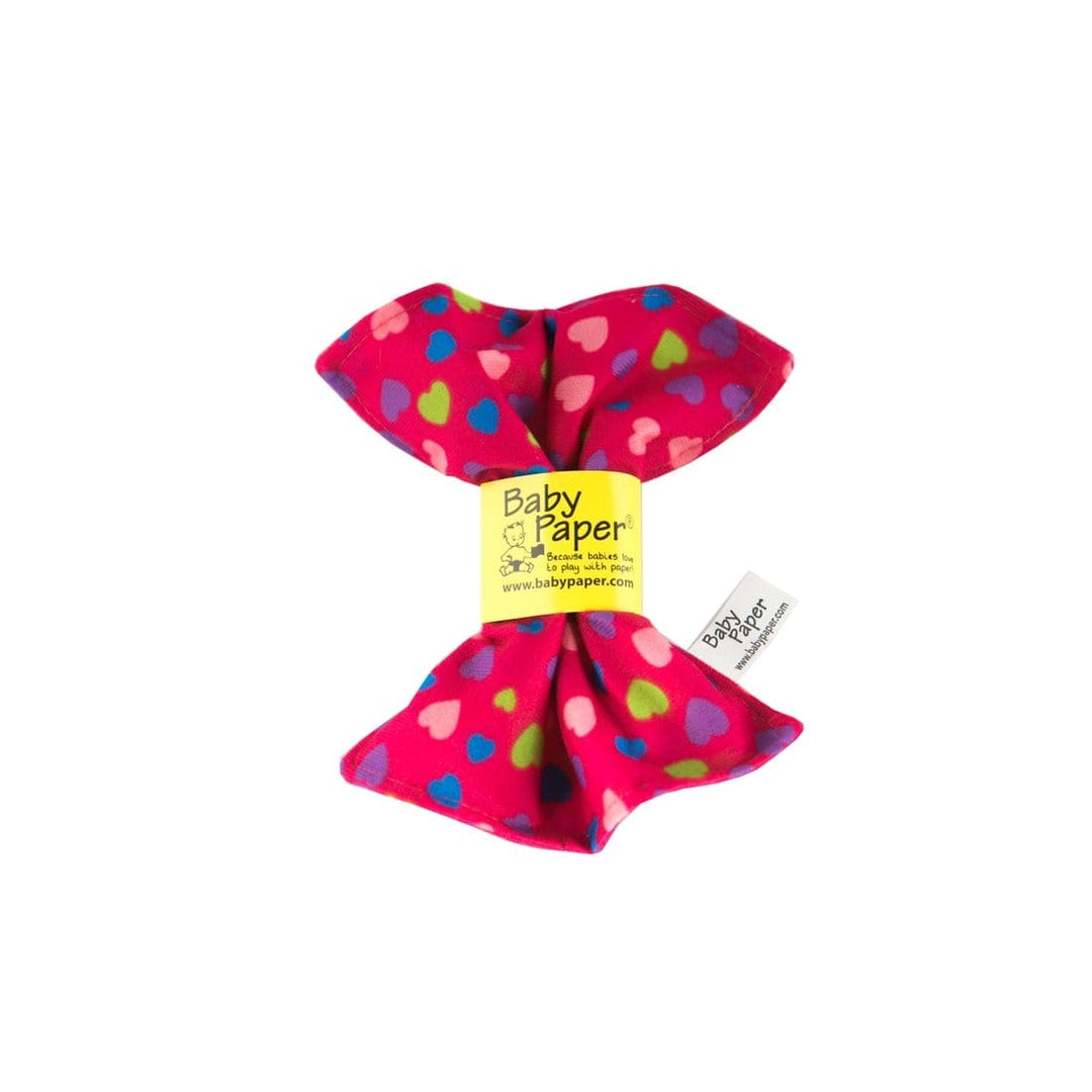 Baby Paper Pink Hearts Patterned Baby Paper
