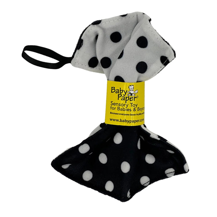 Baby Paper White Black Dot Patterned Baby Paper