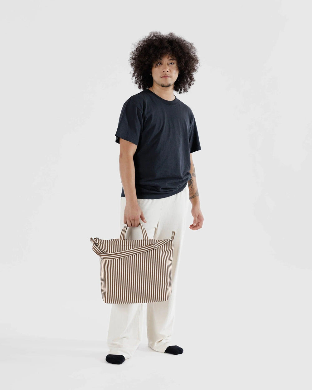 Baggu Bags Brown Stripe / OS Horizontal Zip Duck Bag