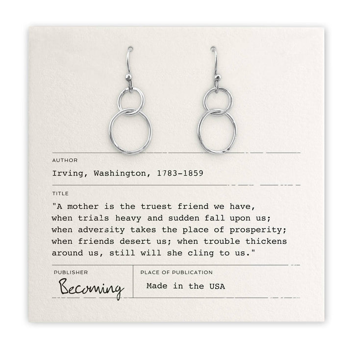 Becoming Jewelry Fashion Mother Earrings