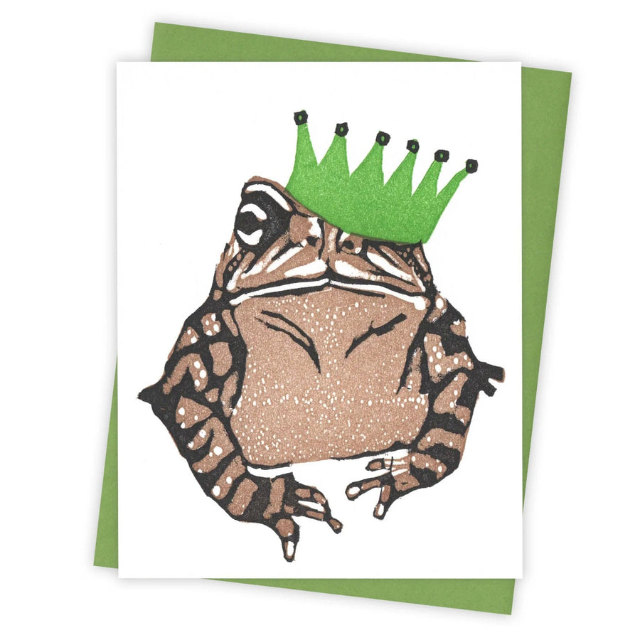 Burdock & Bramble Card Charming Toad Card