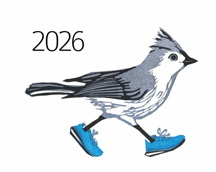 Burdock & Bramble Paper Twelve Birds in the Neighborhood for 2026 Calendar