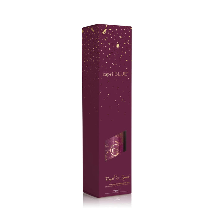 Capri Blue Holiday Tinsel & Spice Glimmer Reed Diffuser