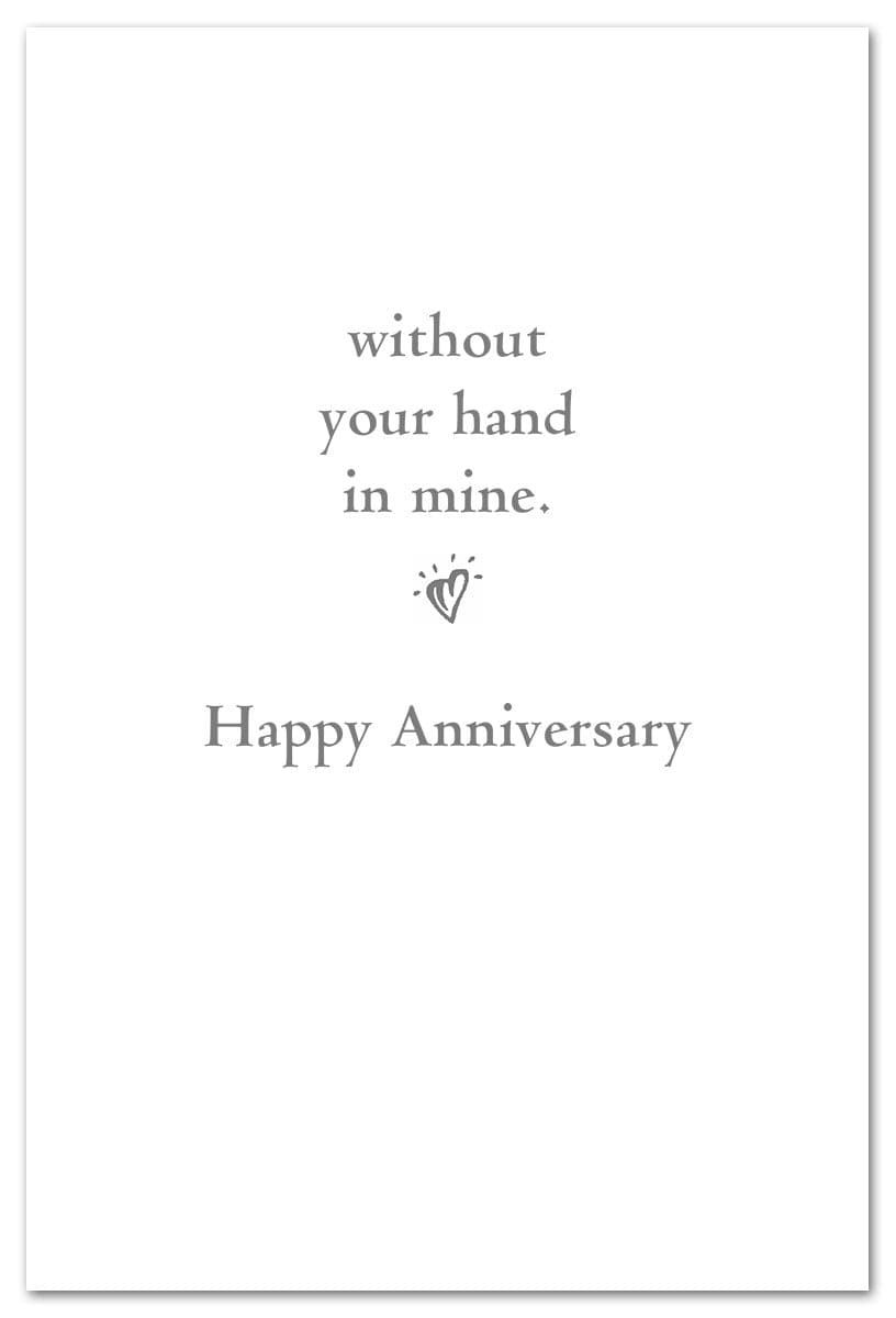 Cardthartic Cards Couple's Clasped Anniversary Hands