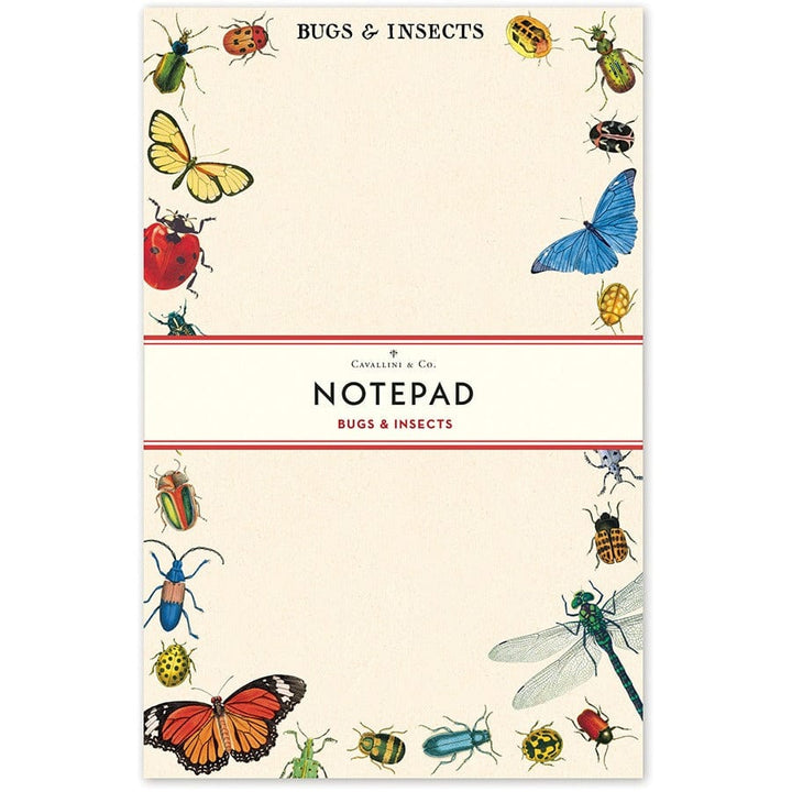 Cavallini & Co. Stationery Bugs & Insects Notepad