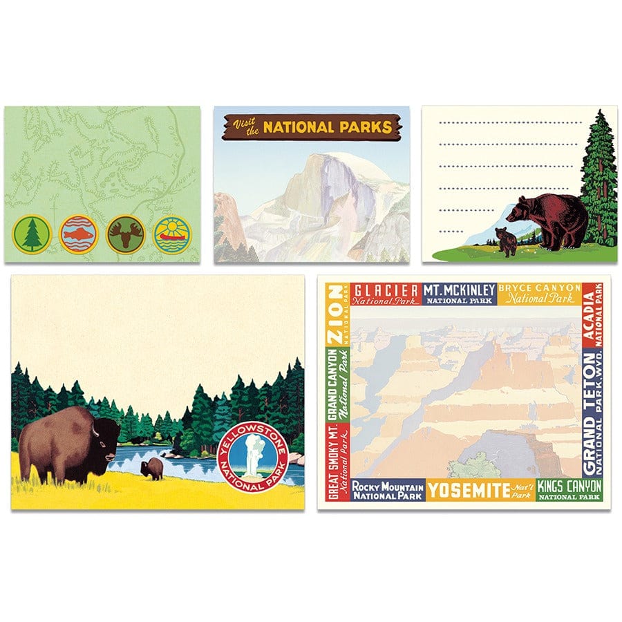 Cavallini & Co. Sticky Notes National Parks Sticky Notes
