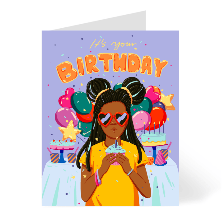 CheerNotes Cards Cool Birthday Girl