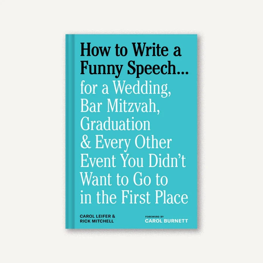 Chronicle Books Gifts How to Write a Funny Speech