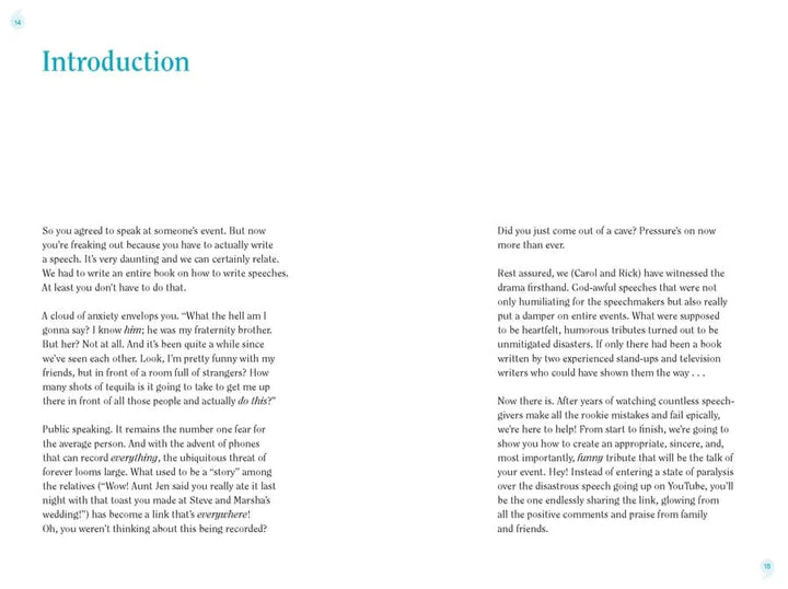 Chronicle Books Gifts How to Write a Funny Speech