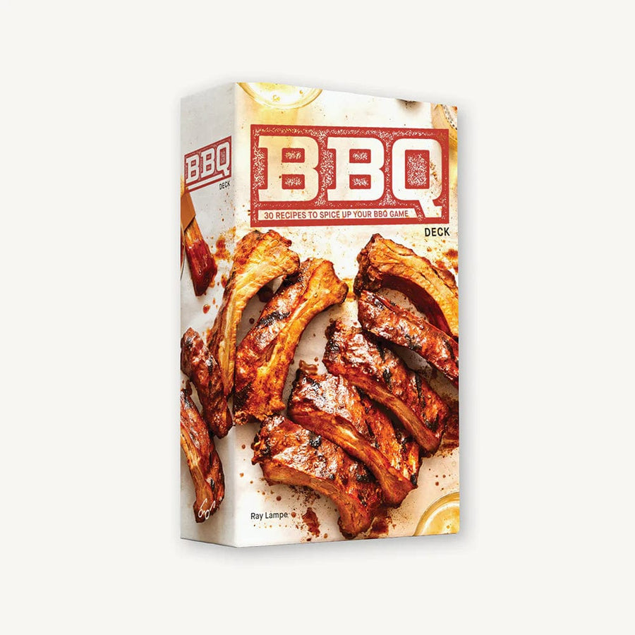 Chronicle Books Recipe Box BBQ Deck - 30 Recipes to Spice Up Your BBQ Game